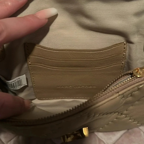 Marc Jacobs shoulder bag gold chain mini with card slots - Picture 2 of 9